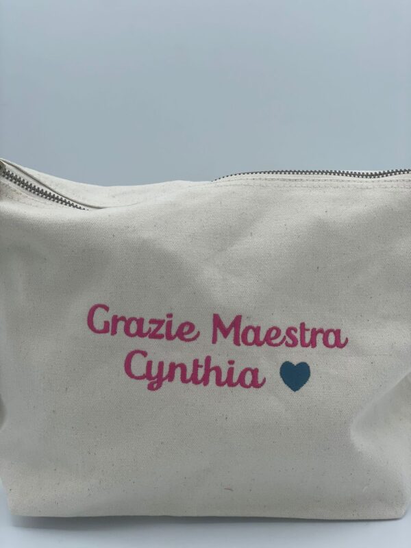 Beauty Case "Grazie Maestra" personalizzabile