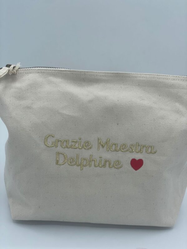 Beauty Case "Grazie Maestra" personalizzabile