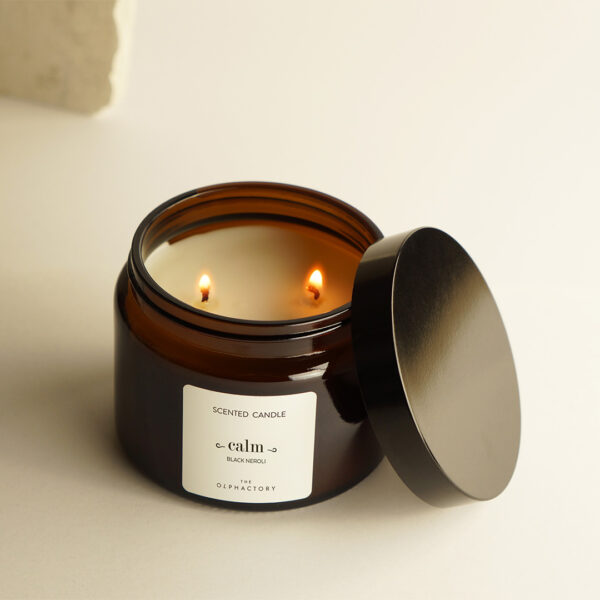 candela calm neroli vista dall'alto