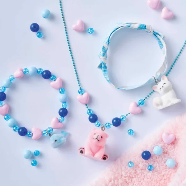 kit creativo 3 piccoli gioielli animali da creare