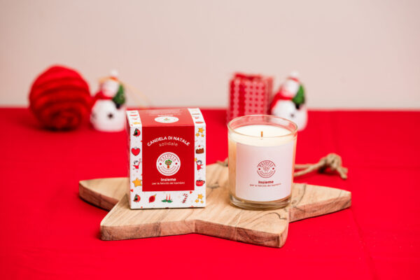 Candela di Natale Solidale - Argan