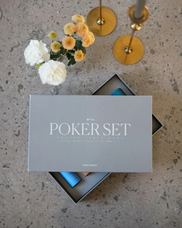 scatola poker set