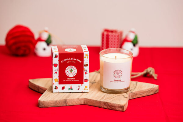 Candela di Natale Solidale - Argan - immagine 2