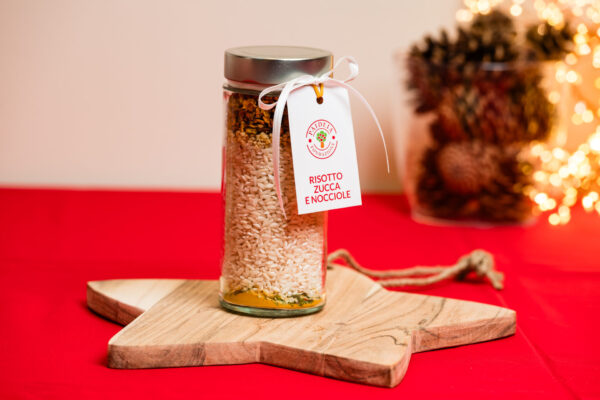 Risotto in barattolo - Zucca e Nocciole
