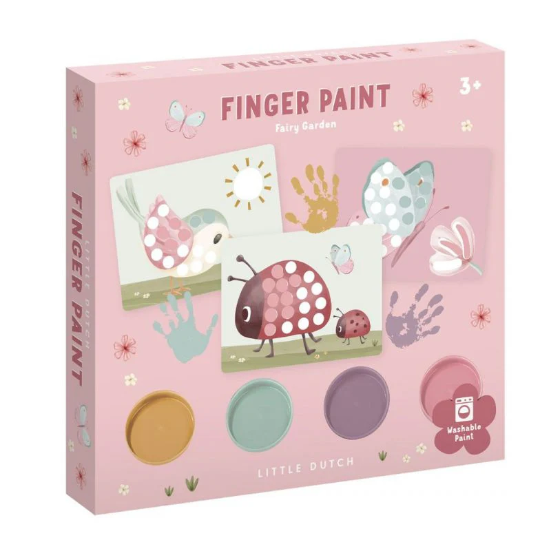 Finger Paint - Set pittura con le Dita - Fairy Garden