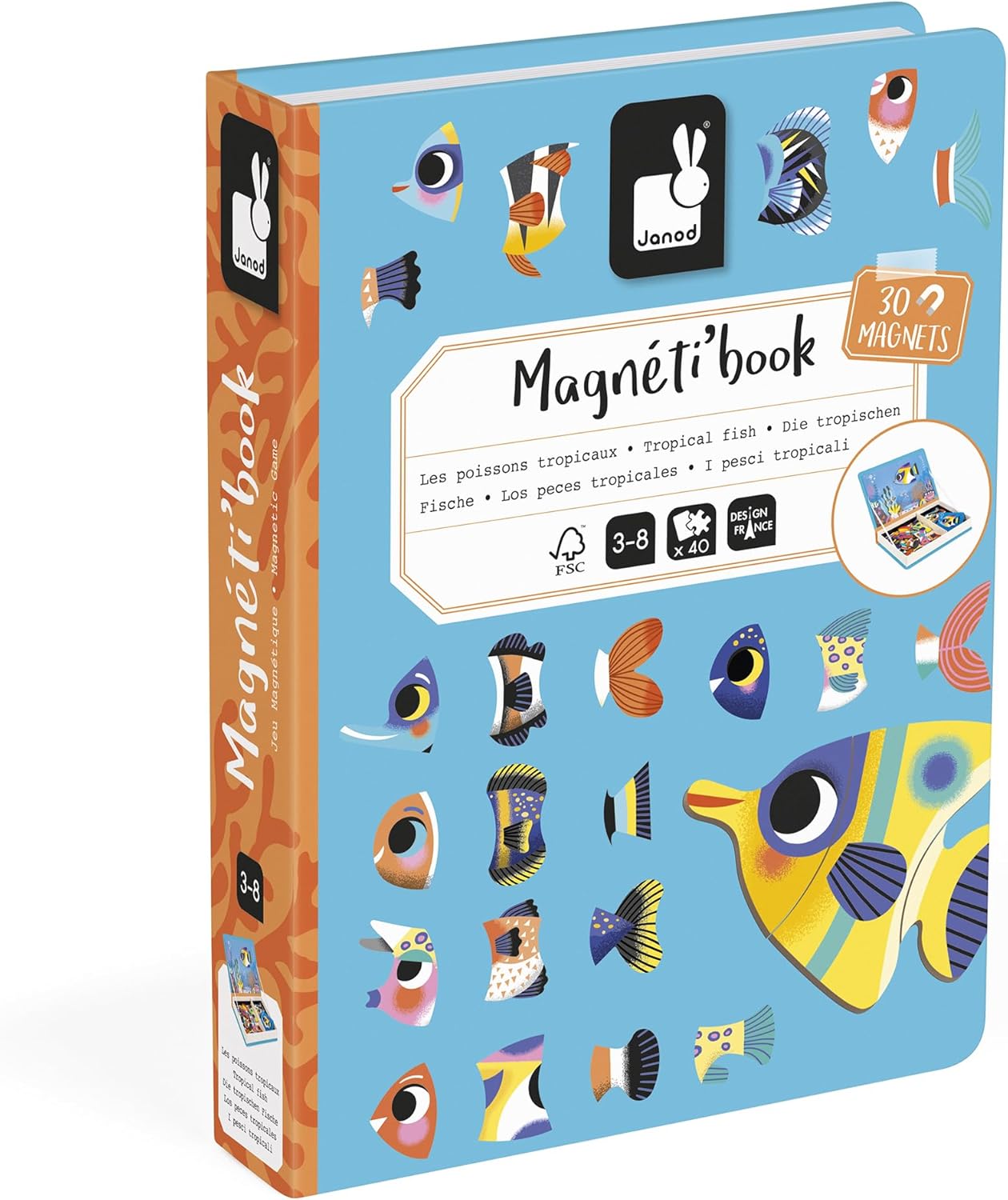 Gioco Magnetico – Pesci Tropicali - immagine 2
