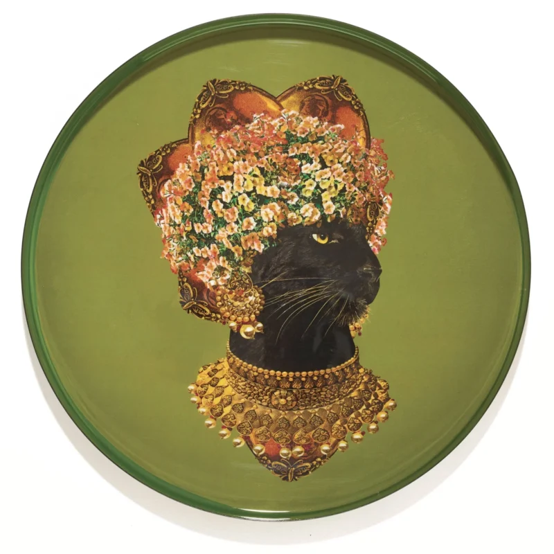 Vassoio rotondo Baghera