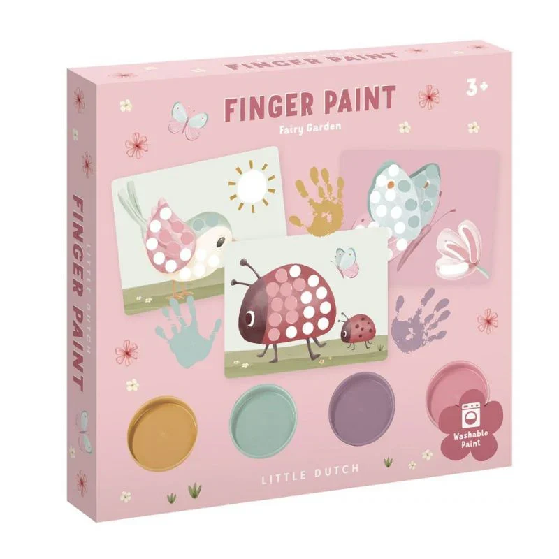 Finger Paint - Set pittura con le Dita - Fairy Garden