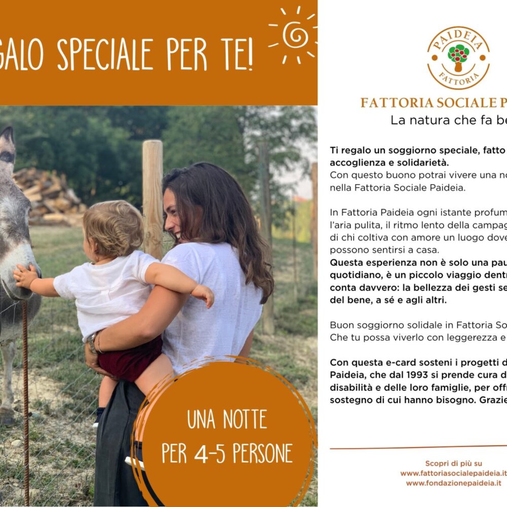 Buono per Ospitalità per una notte per 4/5 persone