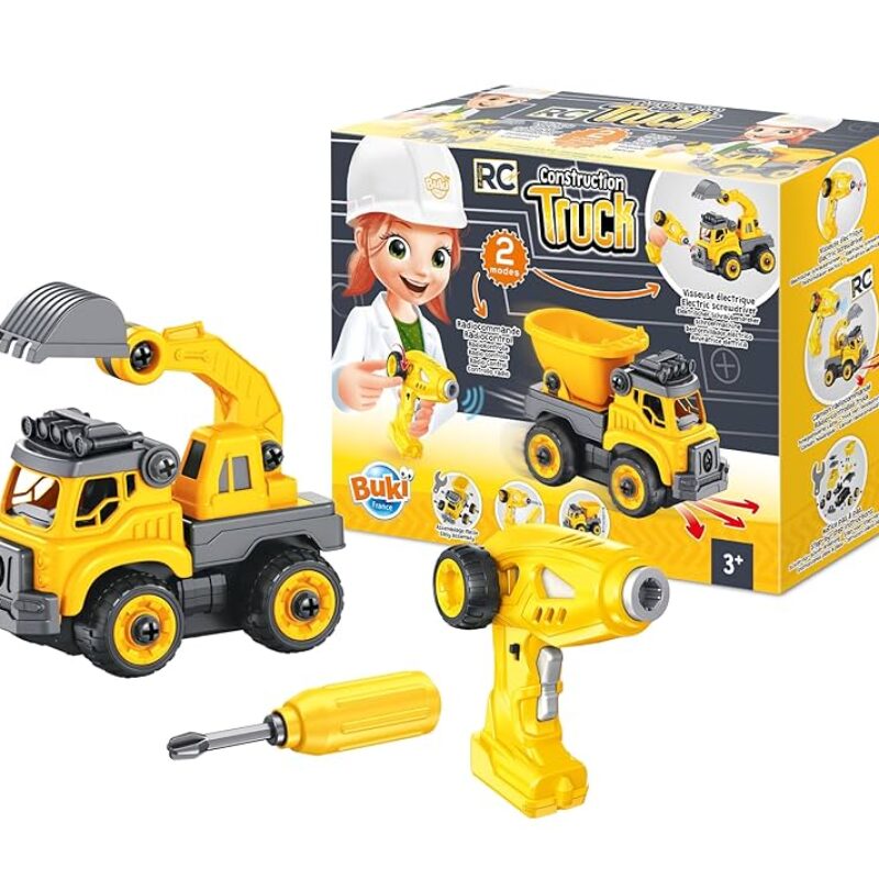 Camion Smontabile con Avvitatore Elettrico e Telecomando