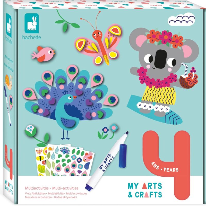 🎨 Kit Creativo Bambini – Decora & Colora (9 Creazioni)