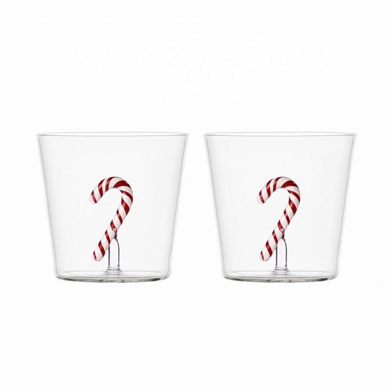 set 2 bicchieri natalizi