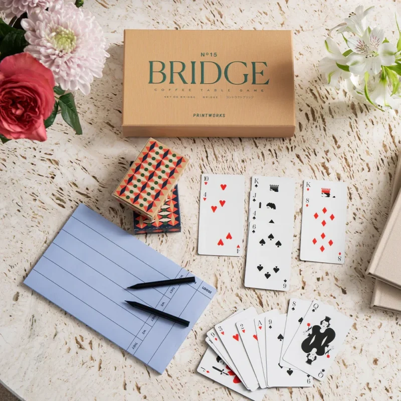 set bridge su tavolo