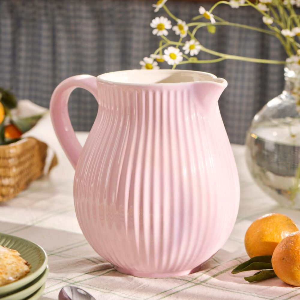 Vaso rosa ceramica
