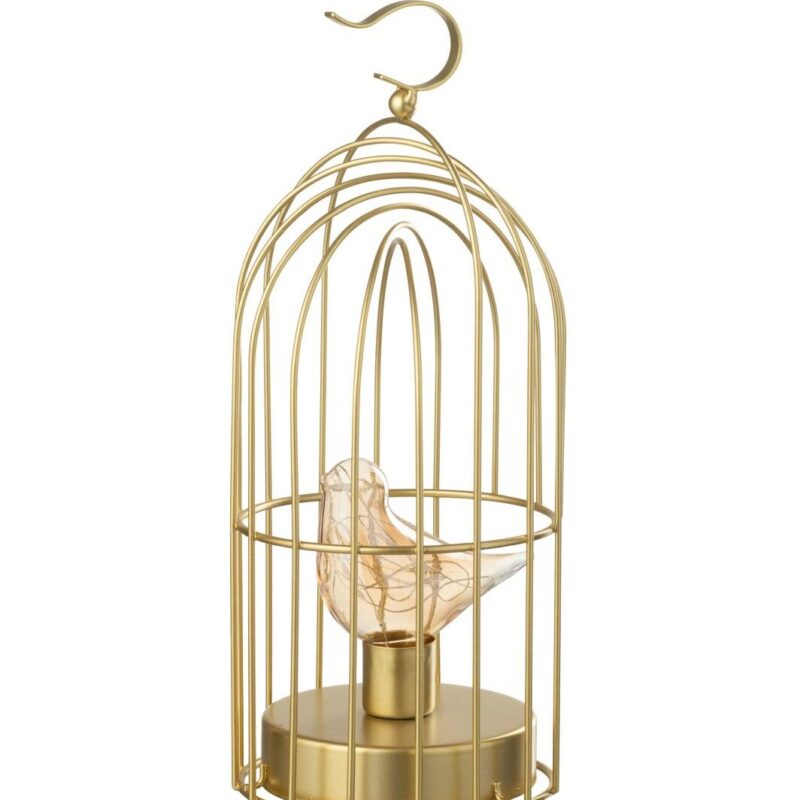 Lampada a Gabbietta con Uccellino
