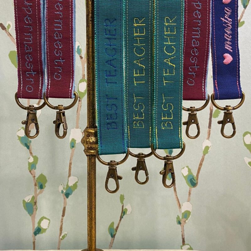 Porta chiavi per la maestra
