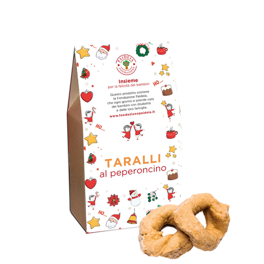 rendering taralli peperoncino Paideia 2025 rendering taralli peperoncino Paideia 2025